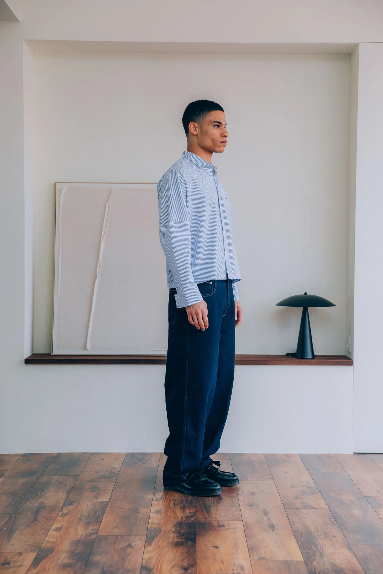 Calvin Seersucker Shirt - Image 11